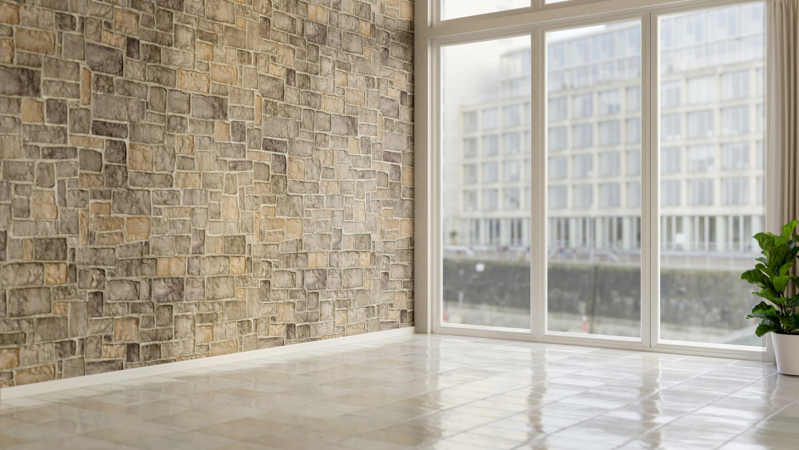 Textured Stone-Effect Tiles